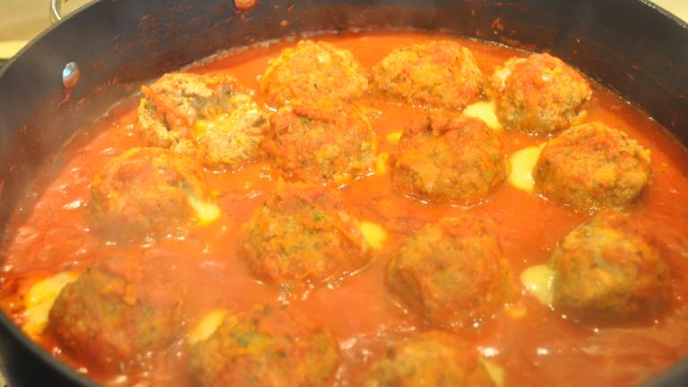 Cheesy Italian Meatballs Created by ImPat