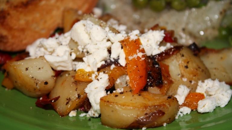 Potatoes, Feta Cheese and Peppers Delight Created by Nimz_