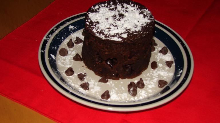 Chocolate Cake in a Cup- Gluten Free Style created by maryb22245