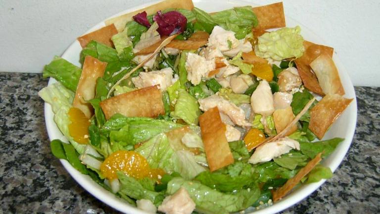 Won Ton Salad created by Marie Nixon