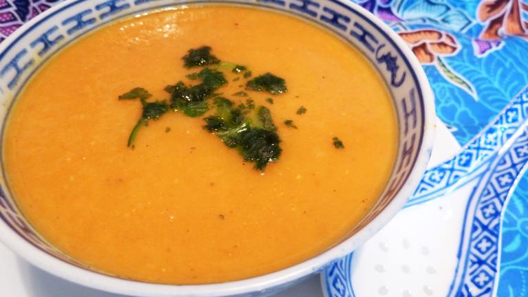 Coconut and Carrot Soup created by Artandkitchen