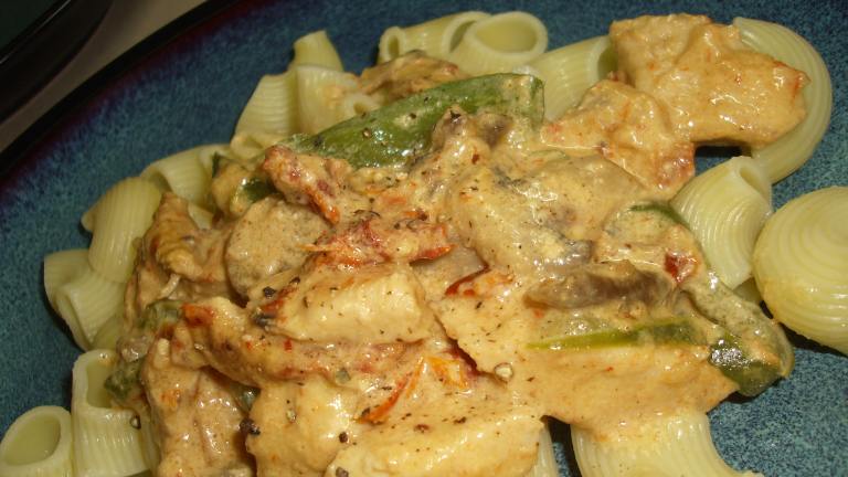 Chicken and Broccoli Alfredo (Or Asparagus) created by Karen Elizabeth