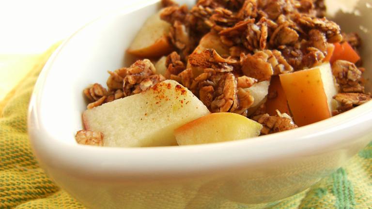 No-Bake Apple Crisp created by Lalaloula
