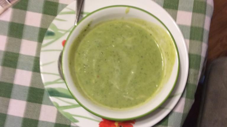 Cream of Zucchini Soup Created by Margaret B.