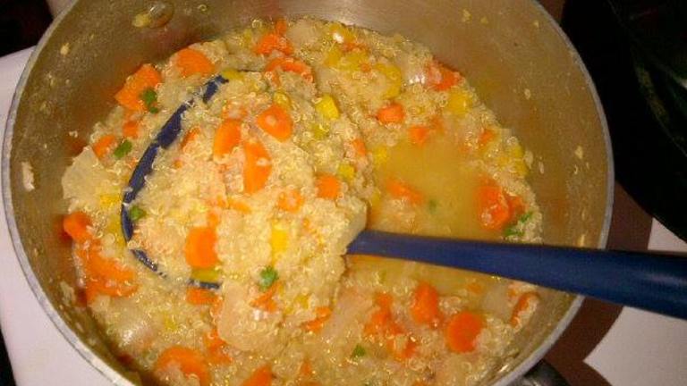 Quinoa, Carrot and Lentil Stew Created by Jennifer Lester Mul