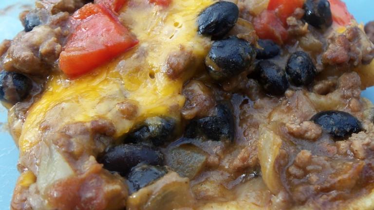 Black Bean and Beef Casserole created by Gadgetsmidnight
