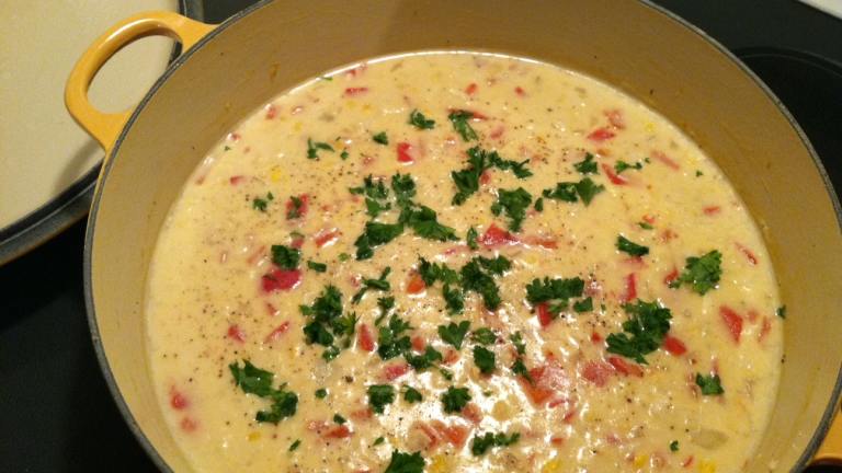 Crab Corn Chowder in Less Than 30 Minutes Created by luvin spoonful