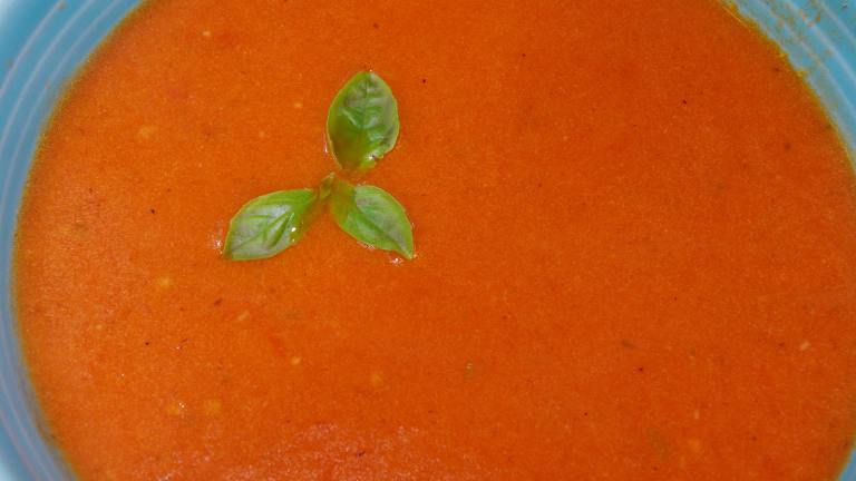 Tomato Basil Soup Crockpot Created by Linky