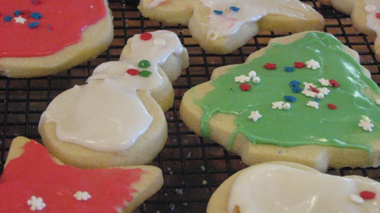 King Arthur Holiday Butter Cookies and Icing That Hardens Recipe - Food.com
