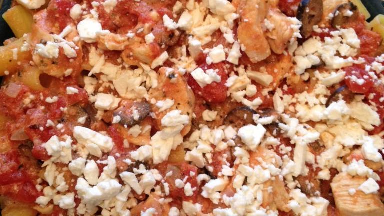 Mediterranean Chicken With Feta Cheese Created by Slim PA