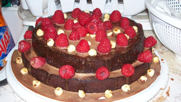 Torta Alla Gianduia (Chocolate Hazelnut Cake) Created by tinantam