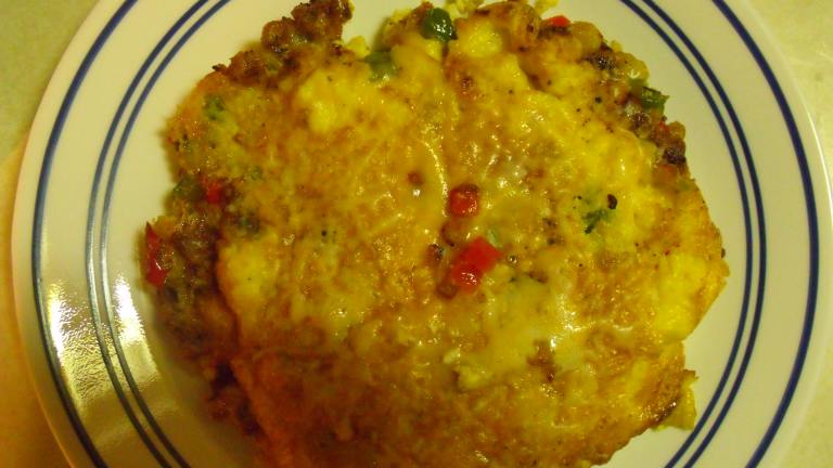 Turkey and Bell Pepper Frittata Created by Sstever47050