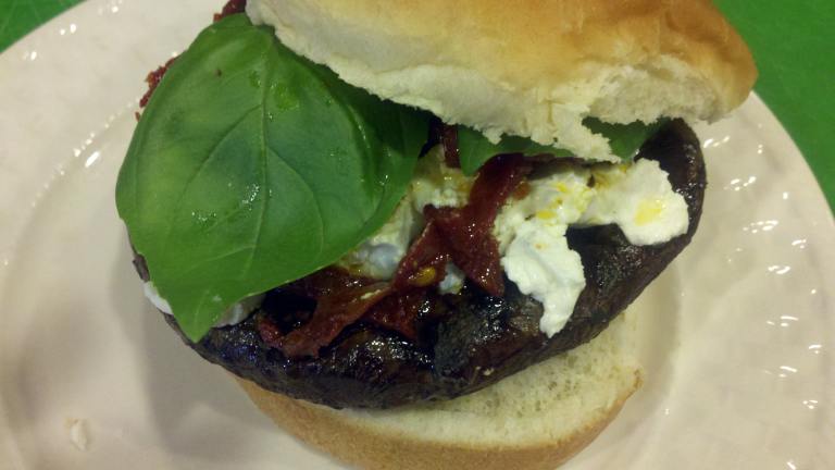Portobello Mushroom and Goat Cheese Sandwiches Created by Cook4_6