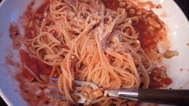 Simple Weeknight Spaghetti Created by kellieanne18