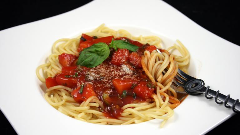 Simple Weeknight Spaghetti Created by Tinkerbell