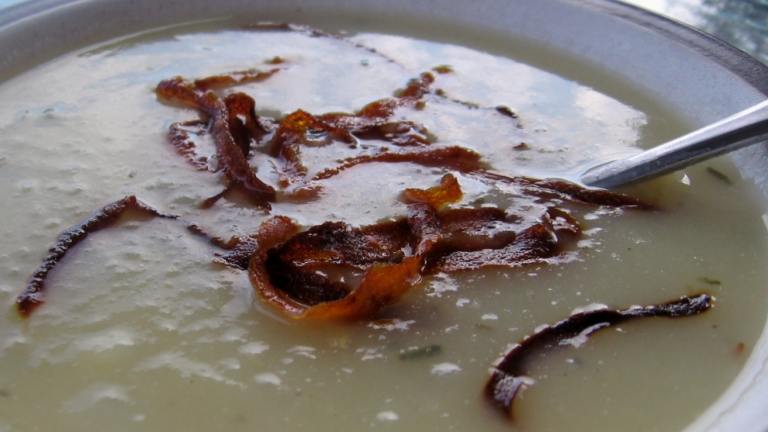 Potato Rosemary Soup With Crispy Carrots Created by Dreamer in Ontario
