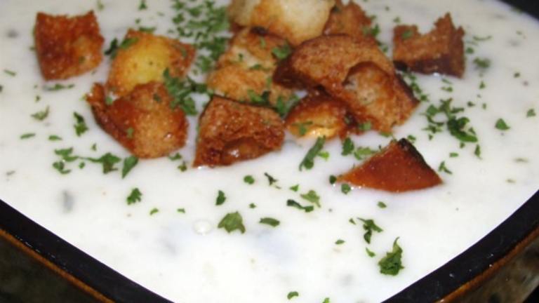 Moldovan Cream of Potato Soup Created by diner524