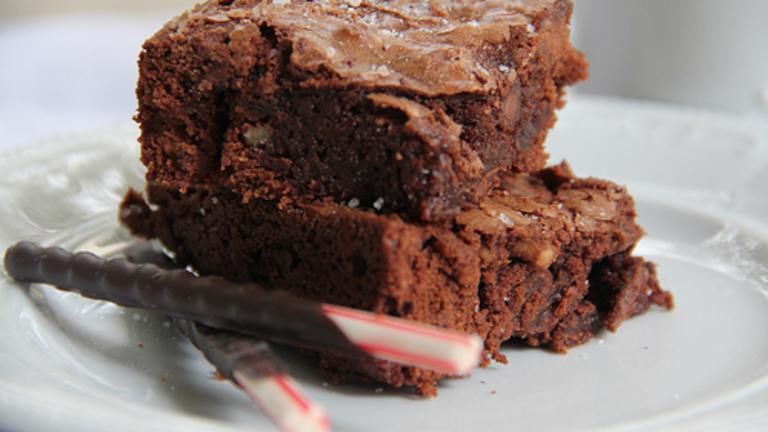 Virgin Chocolate Chunk Brownies With Maple & Benton Bacon created by sprinkles11