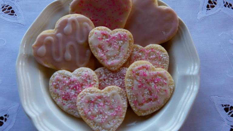 Low Fat Valentine Cookies Created by Cathy Tedder