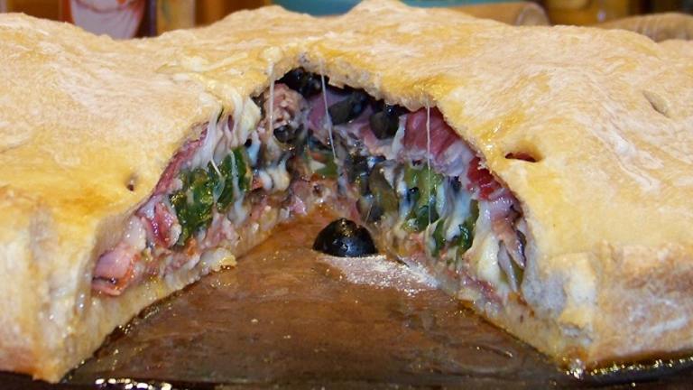Monster Stromboli  - Stuffed Pizza Style created by architect1281