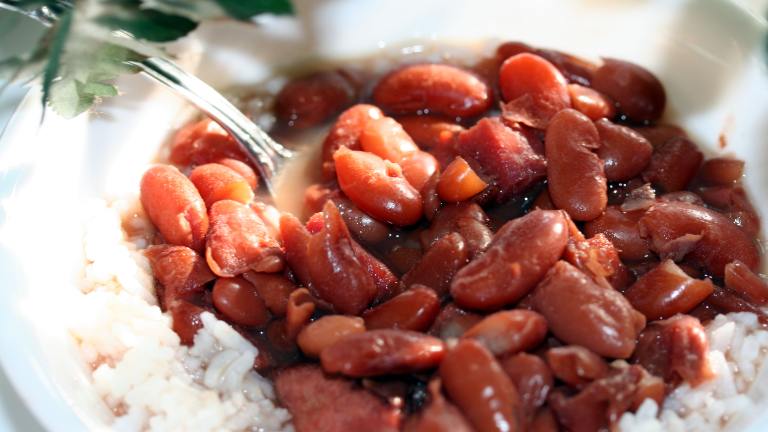 Red Beans - Poor Holler Style Created by sloe cooker