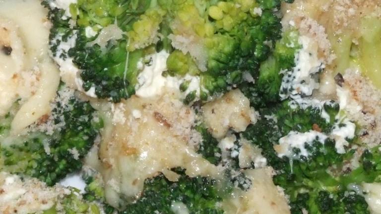 Broccoli with Sour Cream Created by Peter J