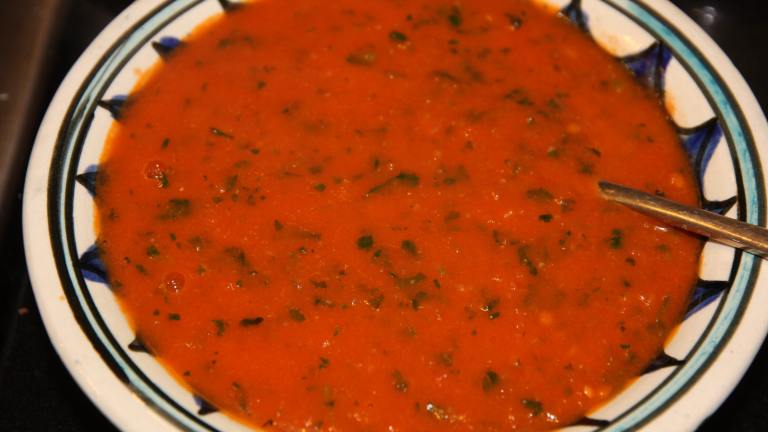 Kuwaiti Daqoos (Tomato, Garlic, Cilantro Sauce) created by Leggy Peggy