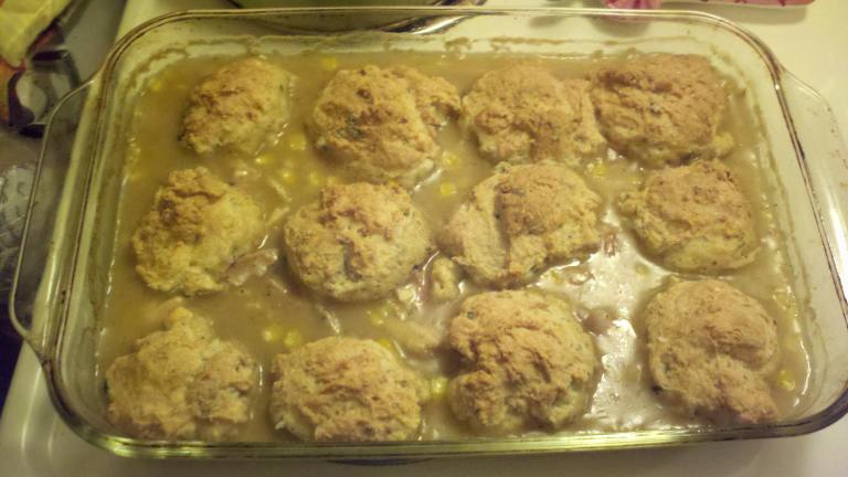 Oven Chicken and Dumpling Casserole Created by homechef23