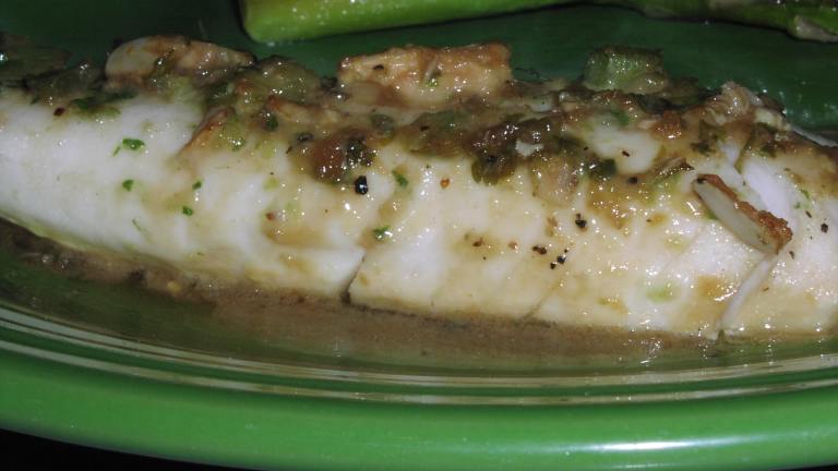 Ginger and Cilantro Baked Tilapia created by teresas