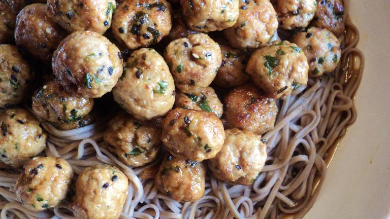 Asian-Inspired Meatballs and Spaghetti created by Nif_H