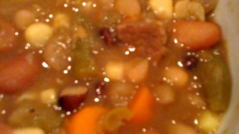 Beef Veggie Bean Soup Created by Mmmama
