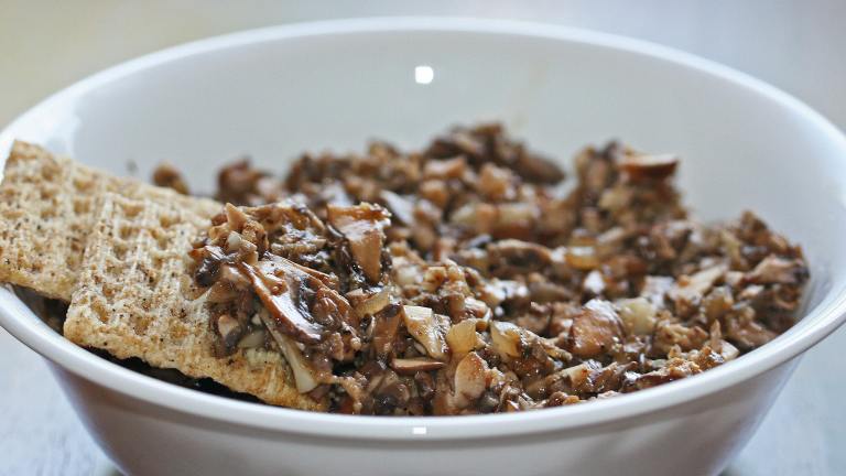 Italian Mushroom Pate Created by sloe cooker
