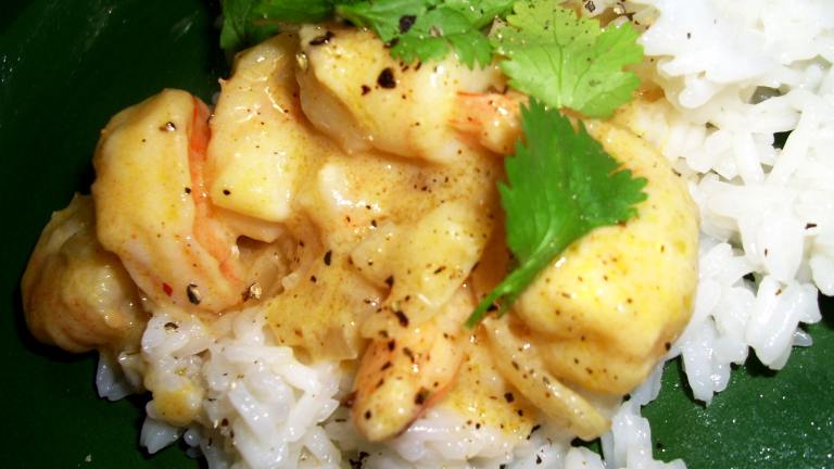Caribbean Shrimp Curry With Coco Lopez created by Karen Elizabeth