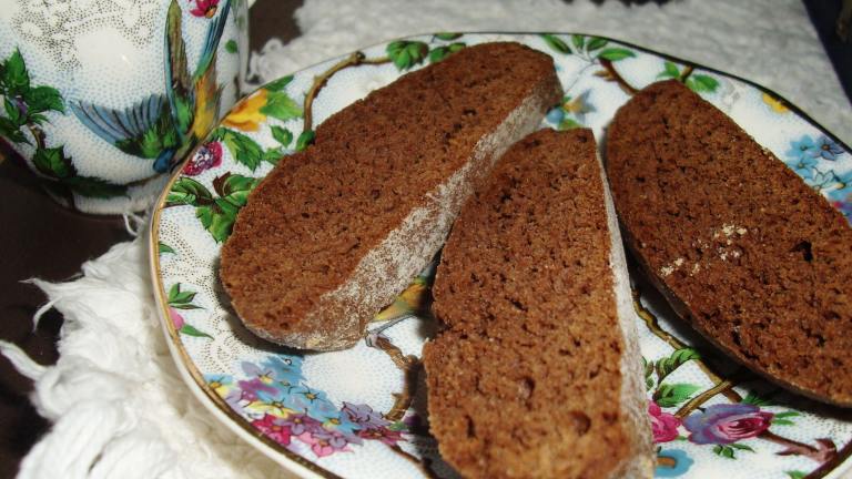 Mexican Dark Chocolate Biscotti created by Karen Elizabeth