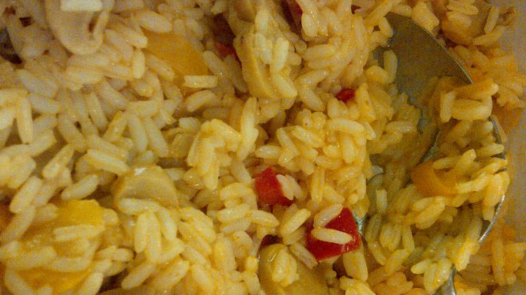 Portuguese Spiced Rice Created by Chef Gorete