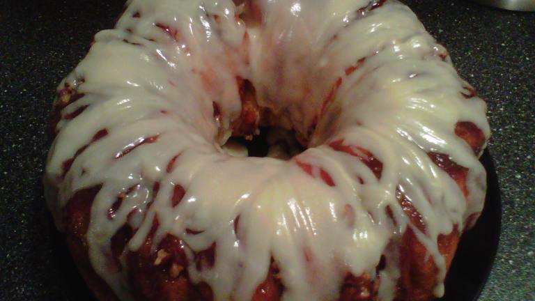 Sticky Bun Breakfast Ring With Cream Cheese Icing created by AlainaF