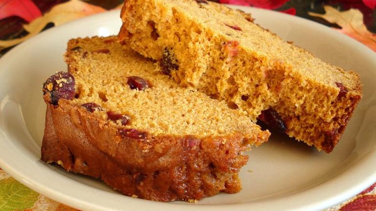 Cranberry Pumpkin Bread created by Marg CaymanDesigns 