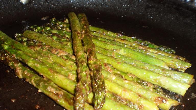 Asparagus Sauteed in Butter and Mustard created by breezermom