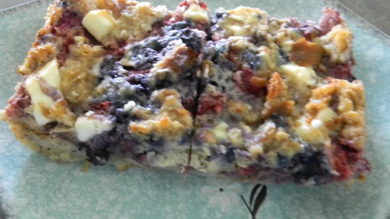 Blueberry Strata Created by Montana Heart Song