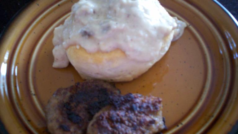 Southern Homestyle Sausage Gravy Created by chef FIFI