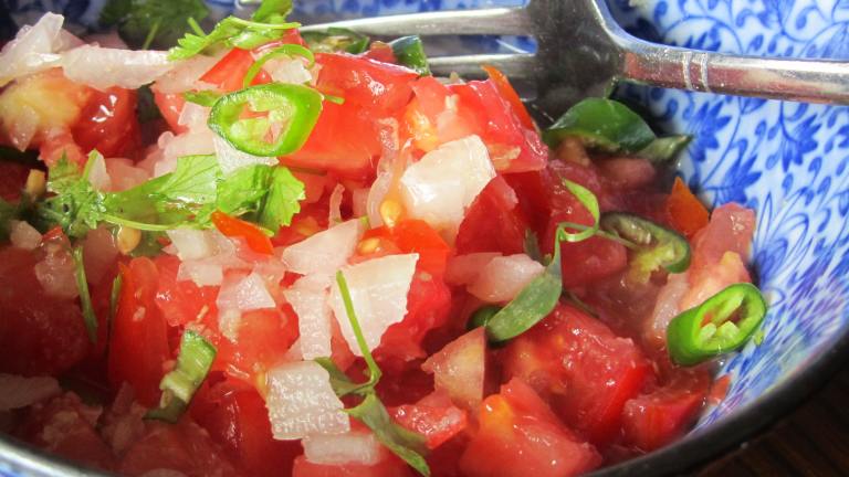 Cachumbar (Tomato, Onion and Ginger Salad) created by Rita1652
