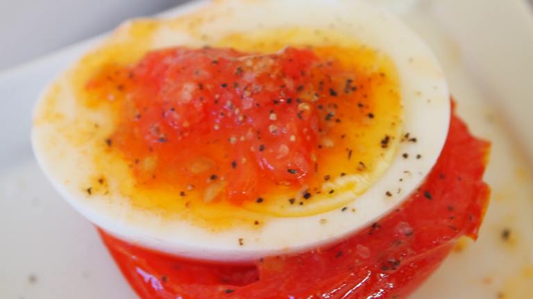 Portuguese Hard-Boiled Eggs (Ovos Duros a Portuguesa) created by Random Rachel