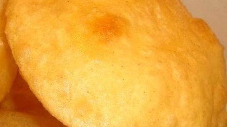 Puris (Fried Bread Puffs) created by MsPia