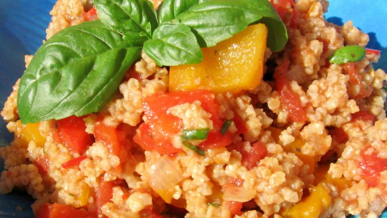 Portuguese Millet and Grilled Pepper Salad, O Milhete E Salada A created by Dreamer in Ontario