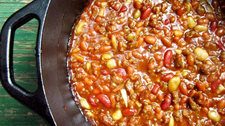 Spicy Baked Beans Created by gailanng