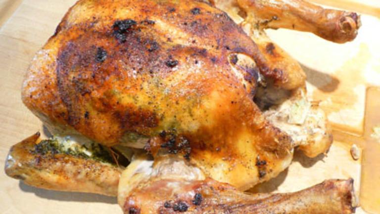Lemon & Thyme Butter-Basted Roast Chicken (Gluten-Free) Created by Outta Here