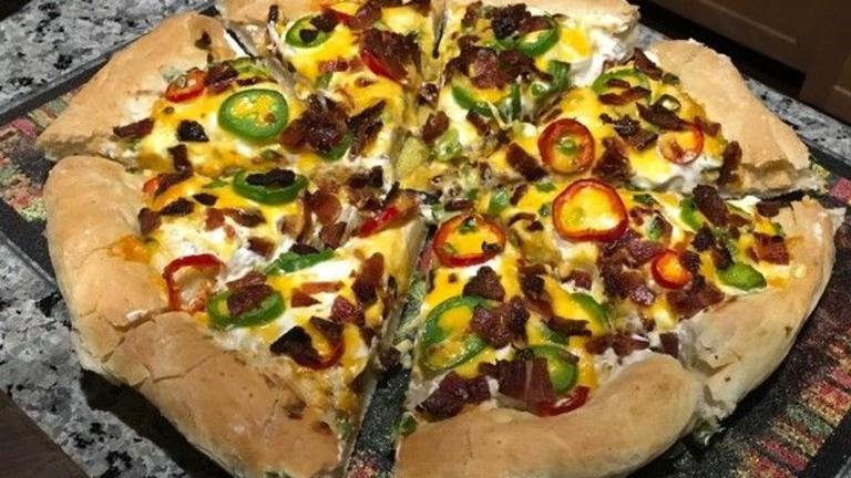 Jalapeno Popper Pizza created by ColoradoCooking