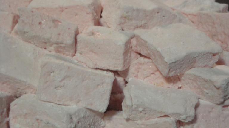 Raspberry Lemonade Marshmallows created by Muffin Goddess