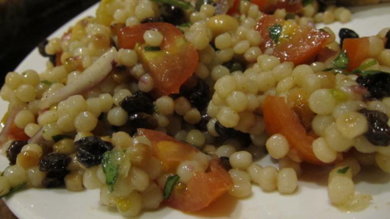 Israeli Couscous  Salad Created by Dr. Jenny