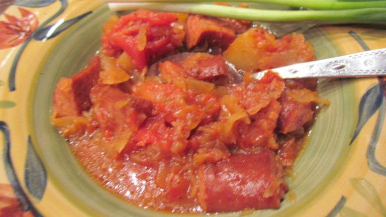 Sauerkraut Tomato Soup Created by BakinBaby